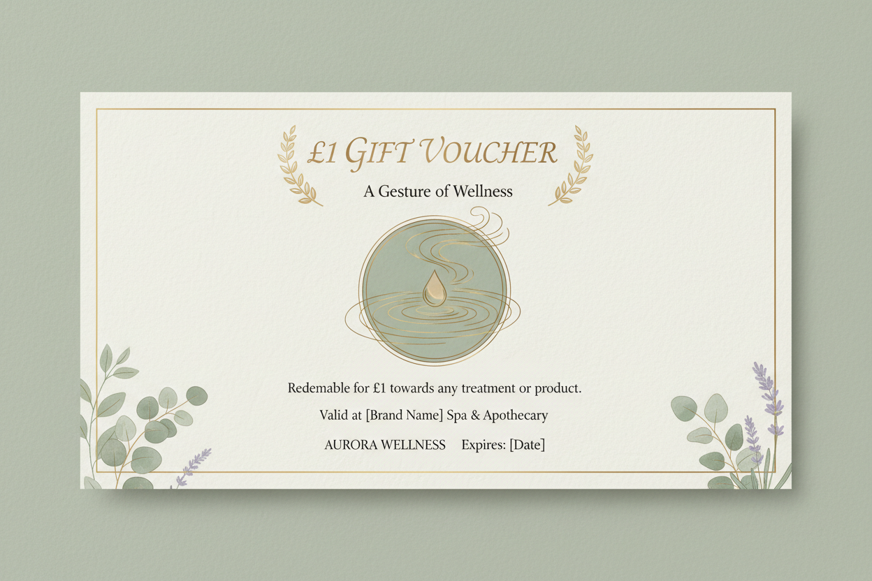 £1 gift Voucher