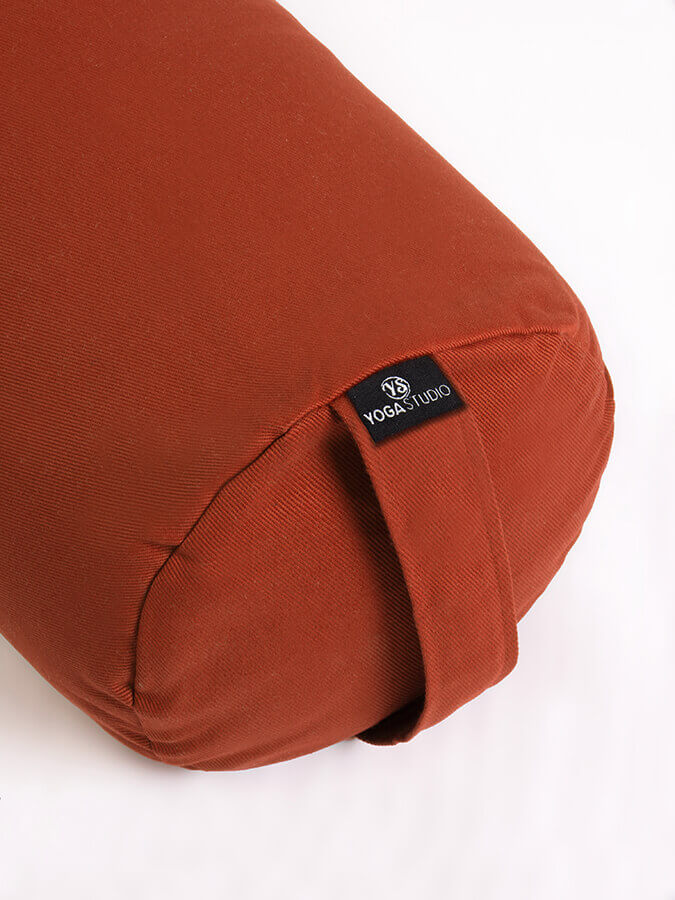 Yoga Studio Organic Cotton Buckwheat Lotus Meditation Bolster Cushion