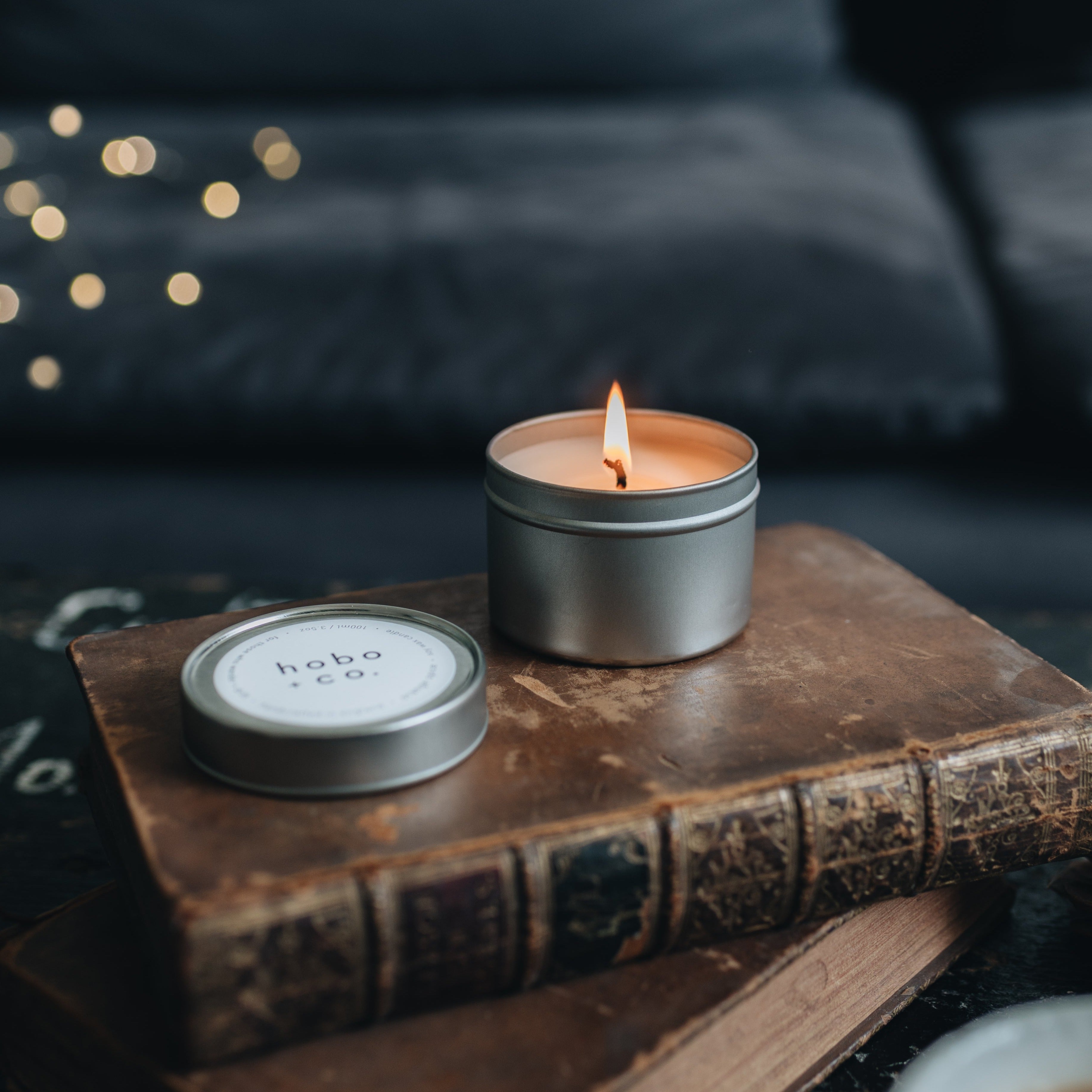 Travel Size Lemongrass and Coconut Candle