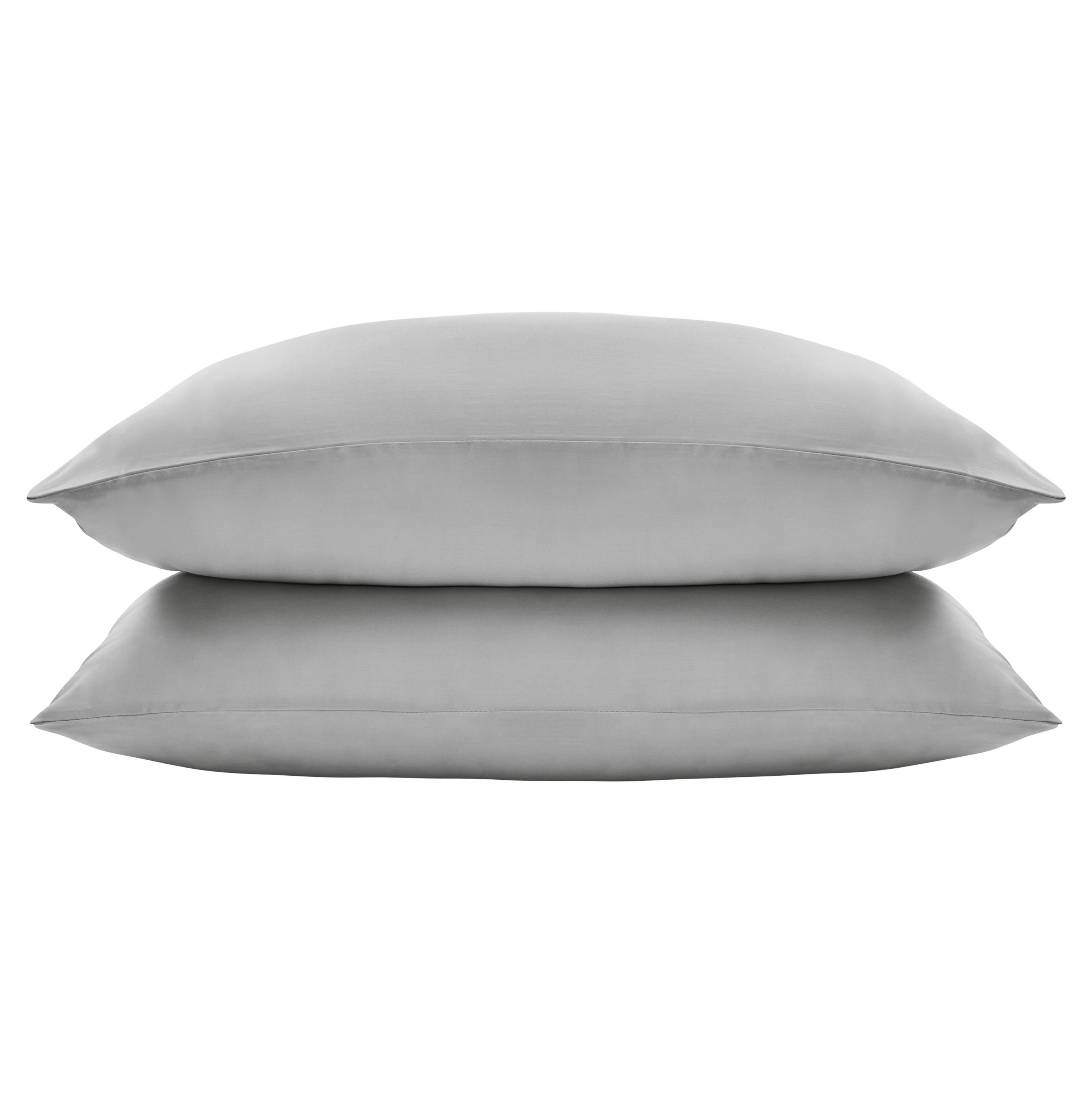 Eucalyptus Silk Pillowcase Pair in Grey (Best Seller)