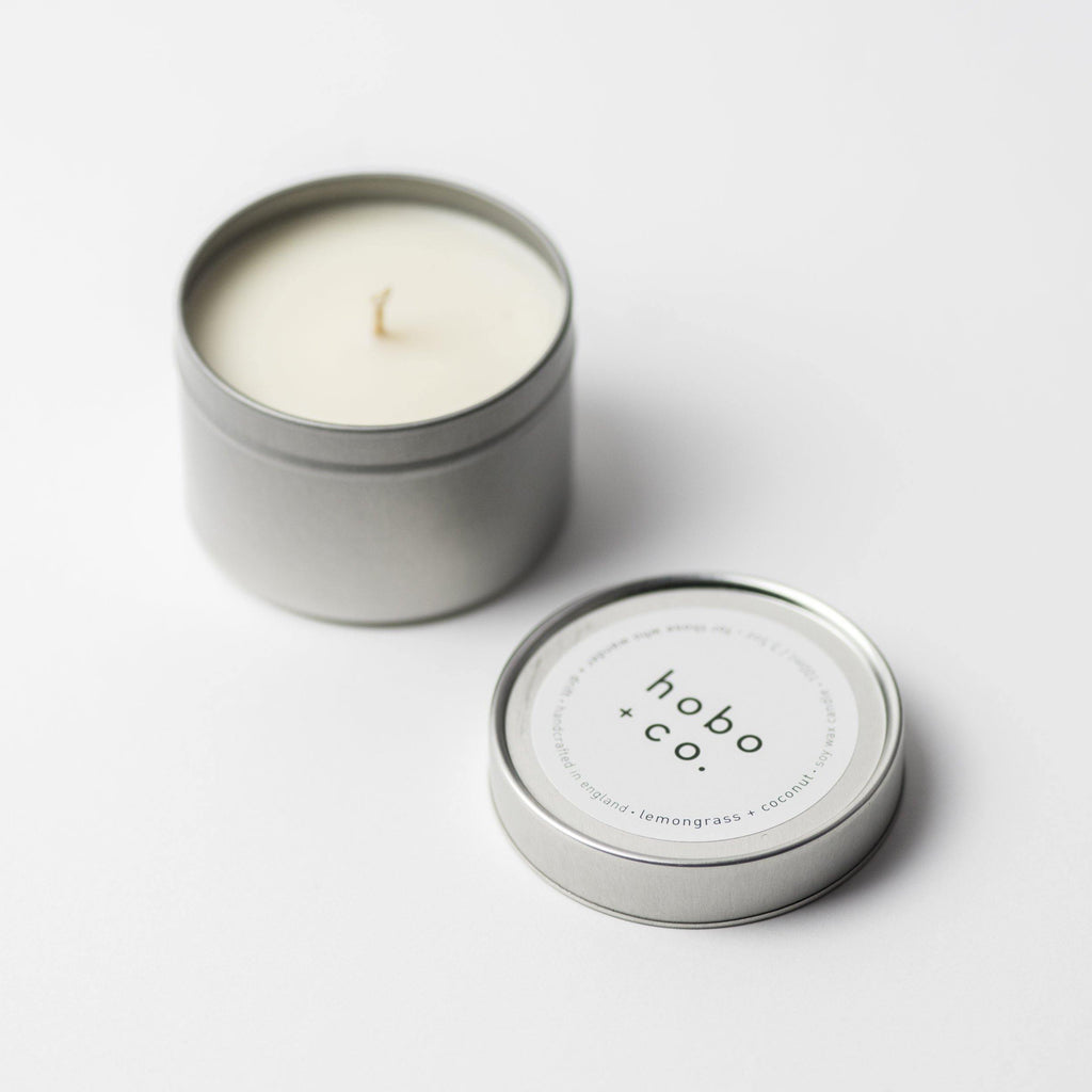 Travel Size Lemongrass and Coconut Candle