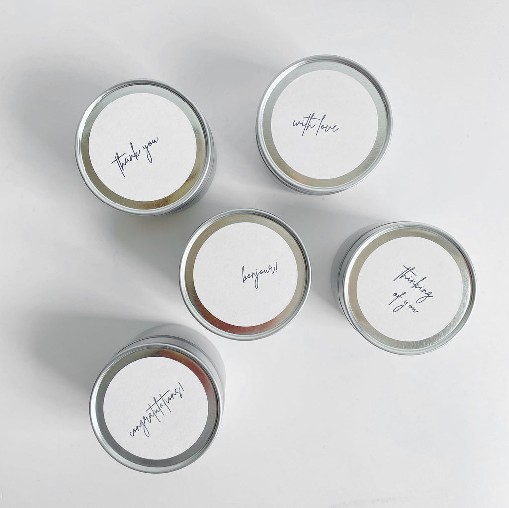 Travel Size 'Happy Birthday' Candle