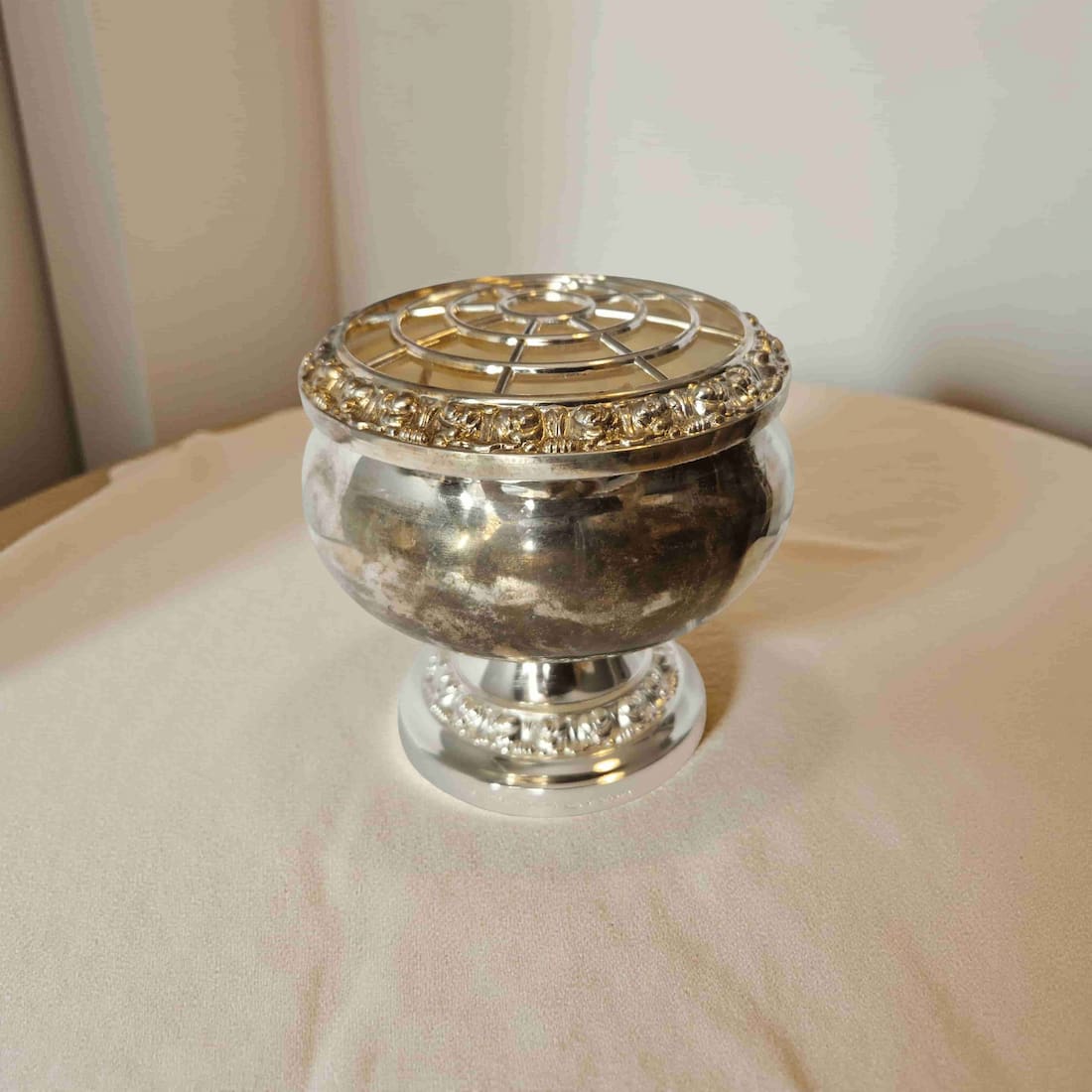 Ianthe Silver Rose Bowl