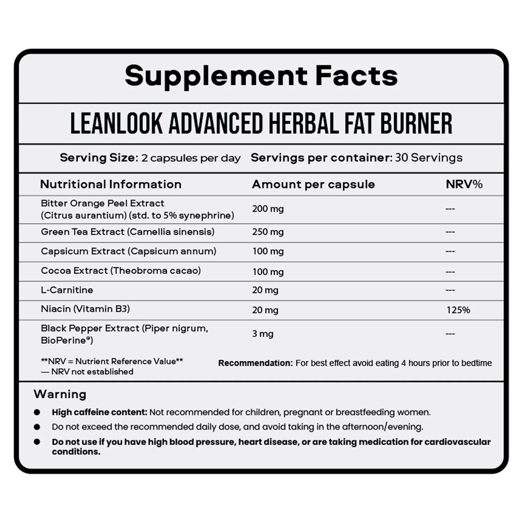 LeanLook - Natural Weight Loss Support