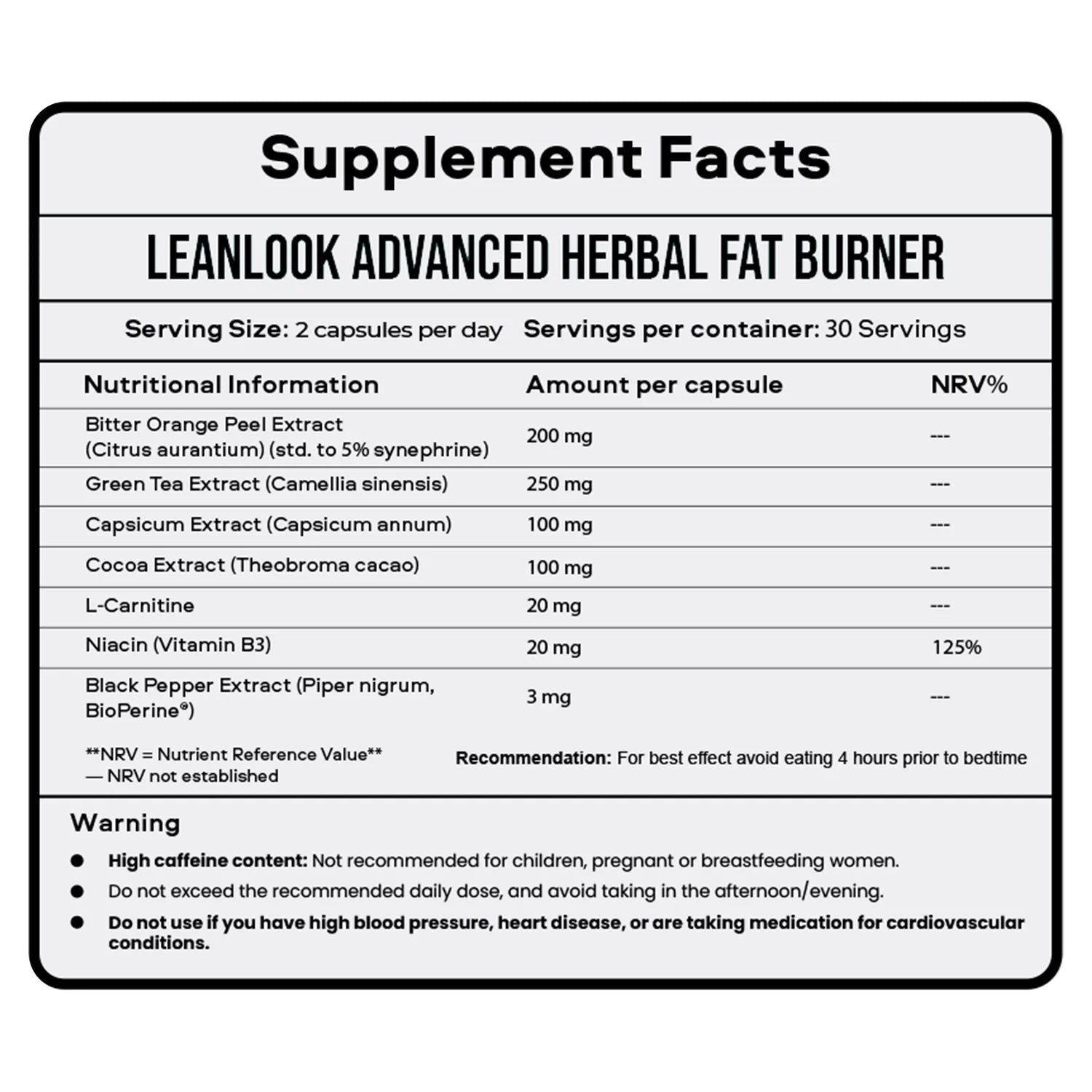 LeanLook - Natural Weight Loss Support