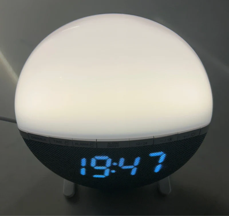 Sunrise simulation wake-up alarm