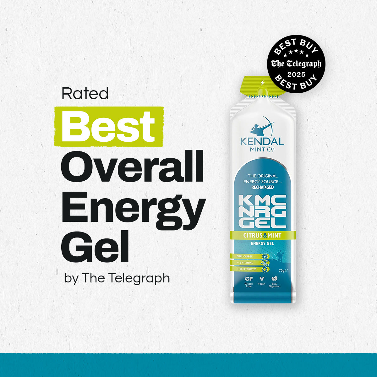 KMC NRG GEL Citrus & Mint Energy Gel 70g