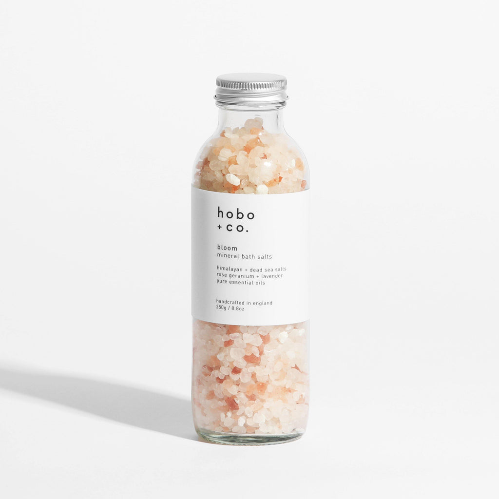 Bloom Rose Geranium and Lavender Bath Salts