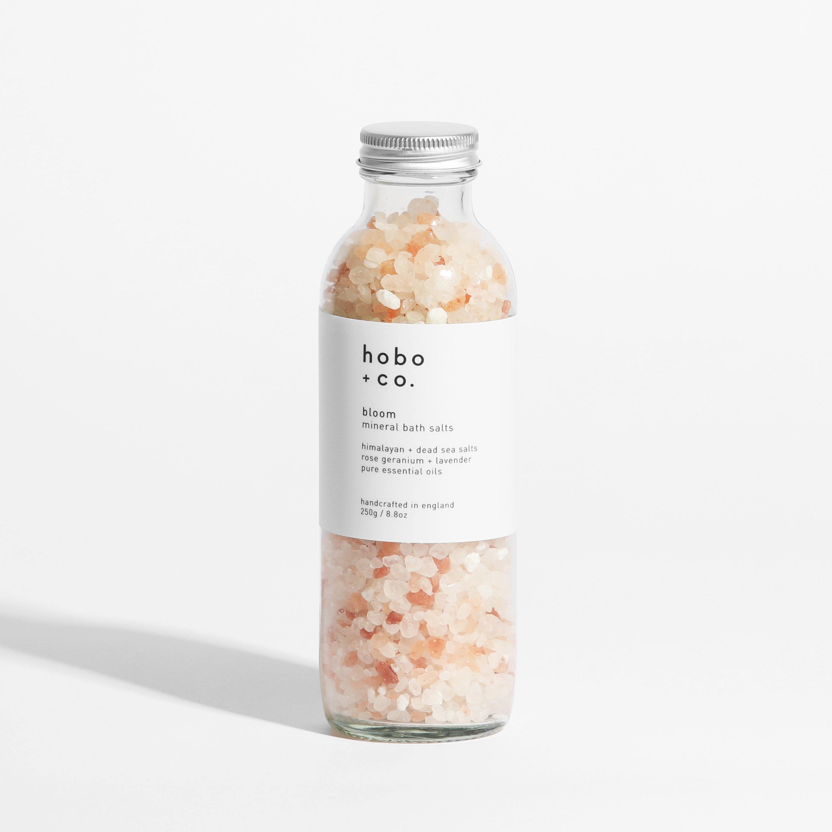 Bloom Rose Geranium and Lavender Bath Salts