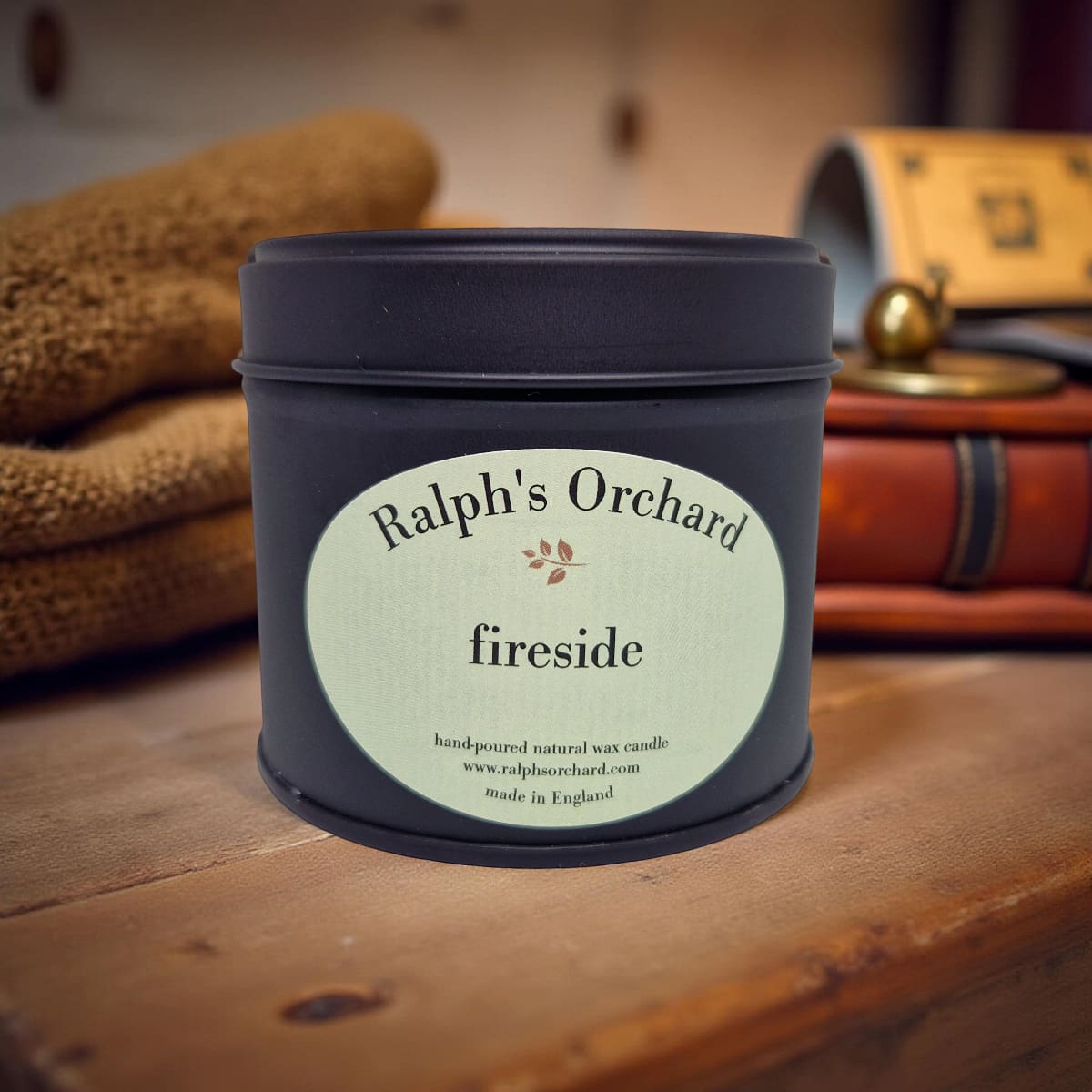 Matte Black Classic Candle
