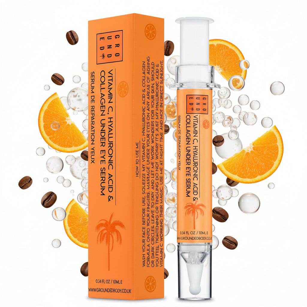Collagen, Vitamin C, Biotin, Caffeine and HA Under Eye Serum