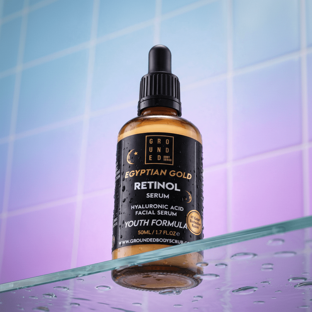 Egyptian Gold Retinol Face Serum - Anti ageing skincare
