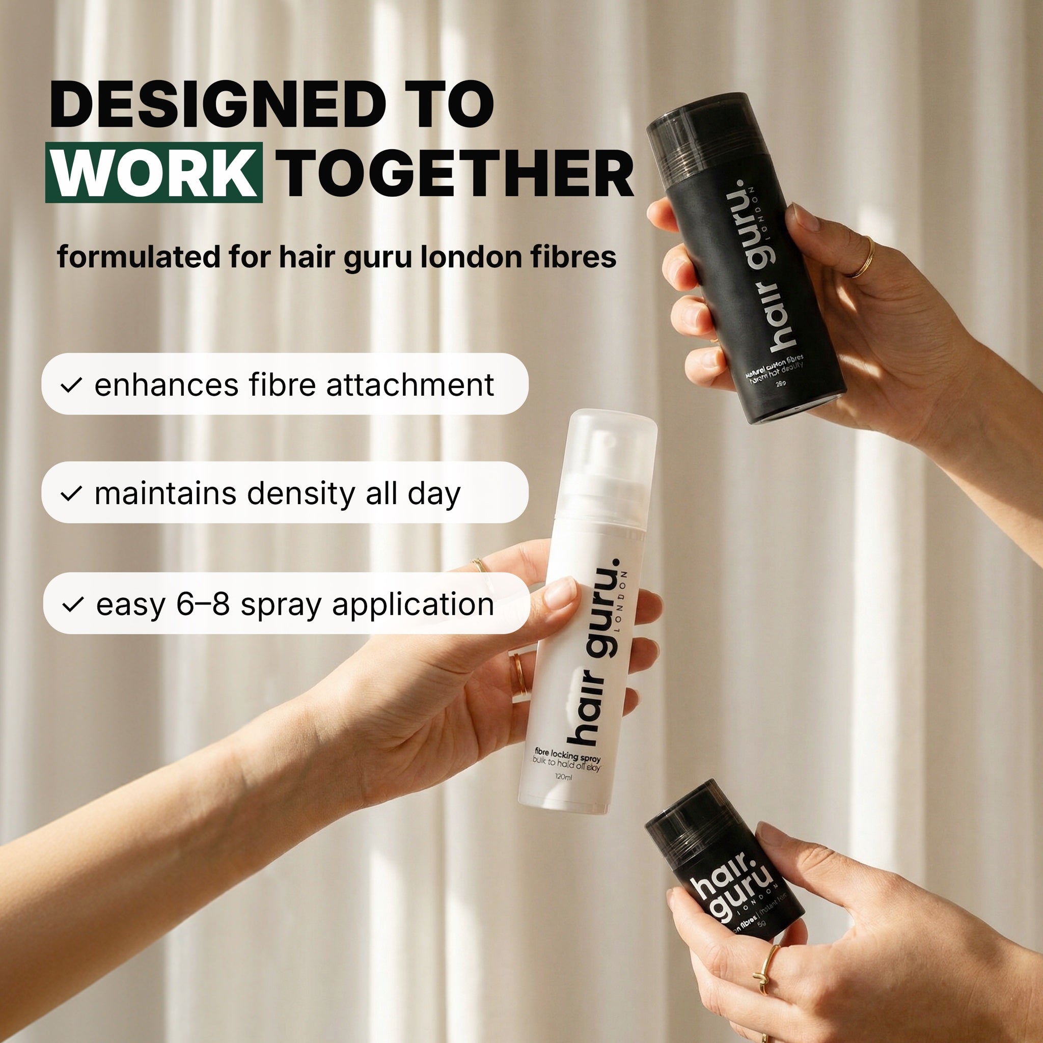 Hair Fibre Locking Spray