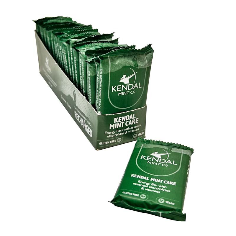 KMC NRG BAR Kendal Mint Cake Recharged Pocket-sized Energy Bar 35g