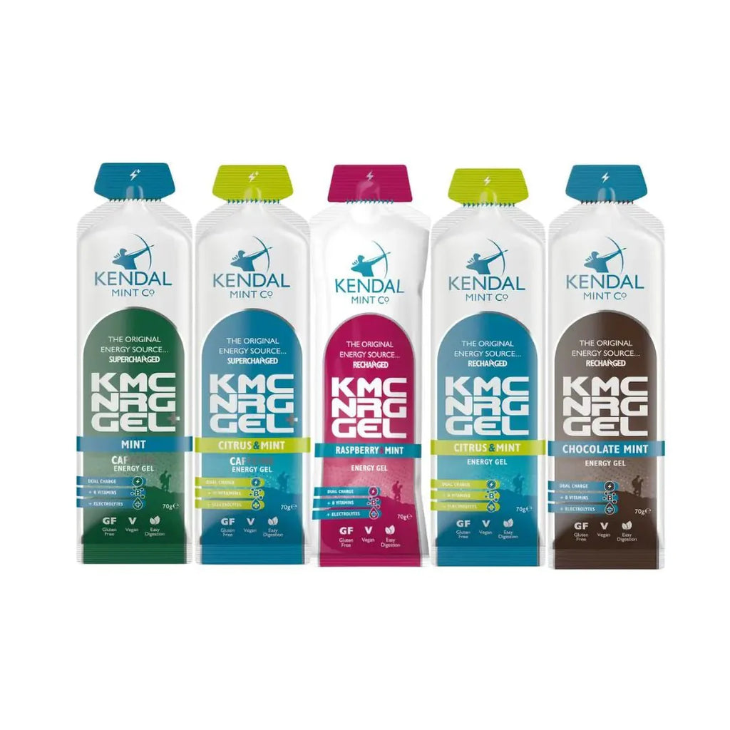 KMC NRG GEL Mixed Flavour Energy Gel Bundles