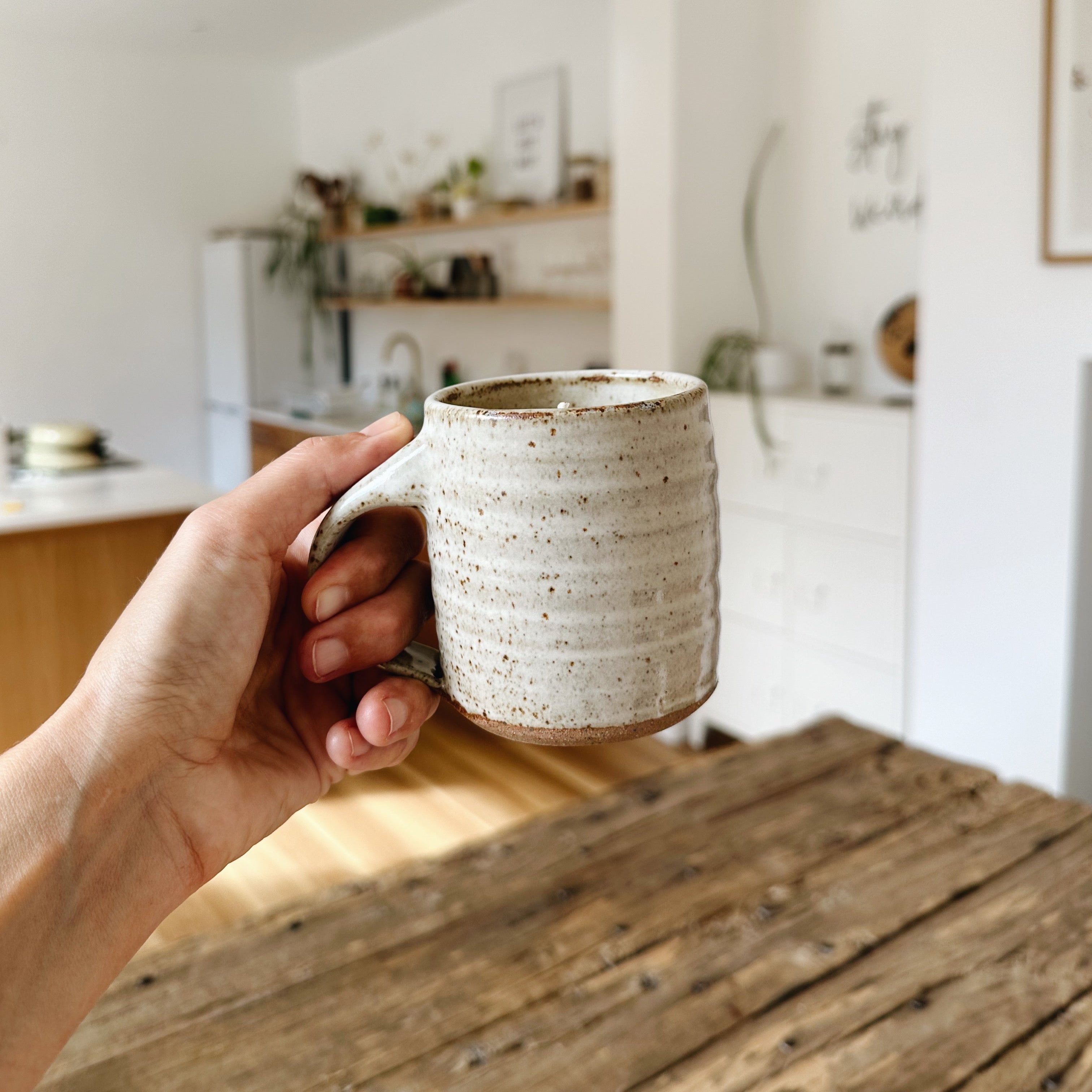Candle in a Coffee Mug - Limited Edition