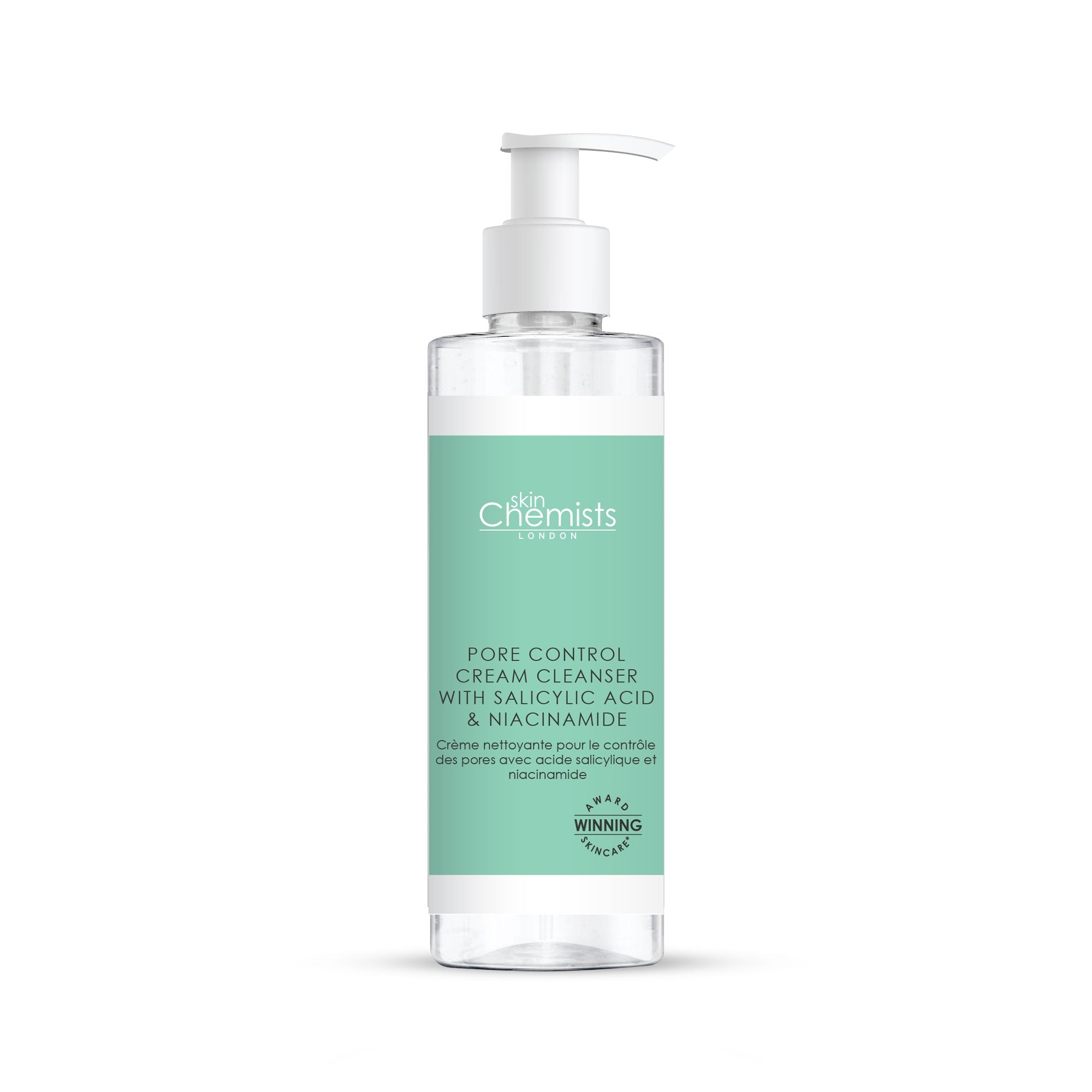Pore Control Cream Cleanser with Salicylic Acid & Niacinamide 200ml