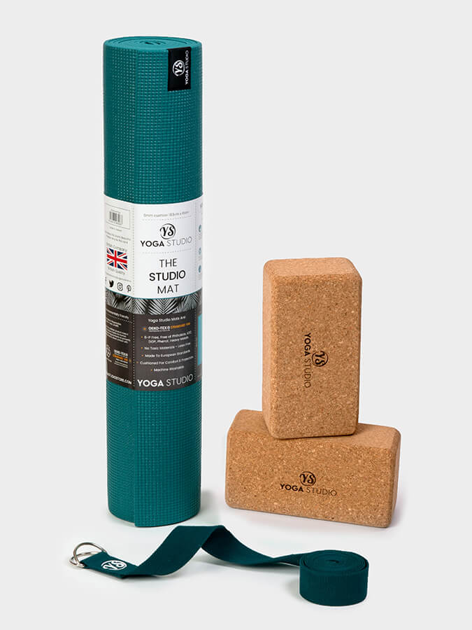 Yoga Studio Oeko-Tex Starter Cork Yoga Set