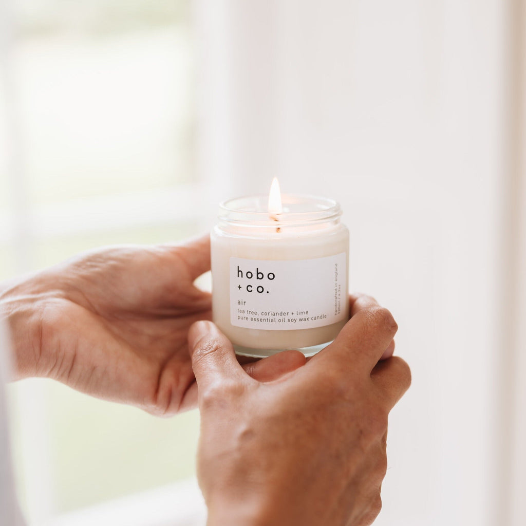 Air Small Aromatherapy Essential Oil Scented Soy Candle