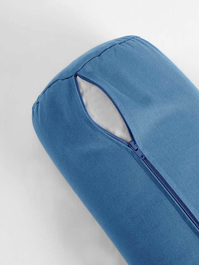 Yoga Studio Organic Cotton Buckwheat Lotus Meditation Bolster Cushion