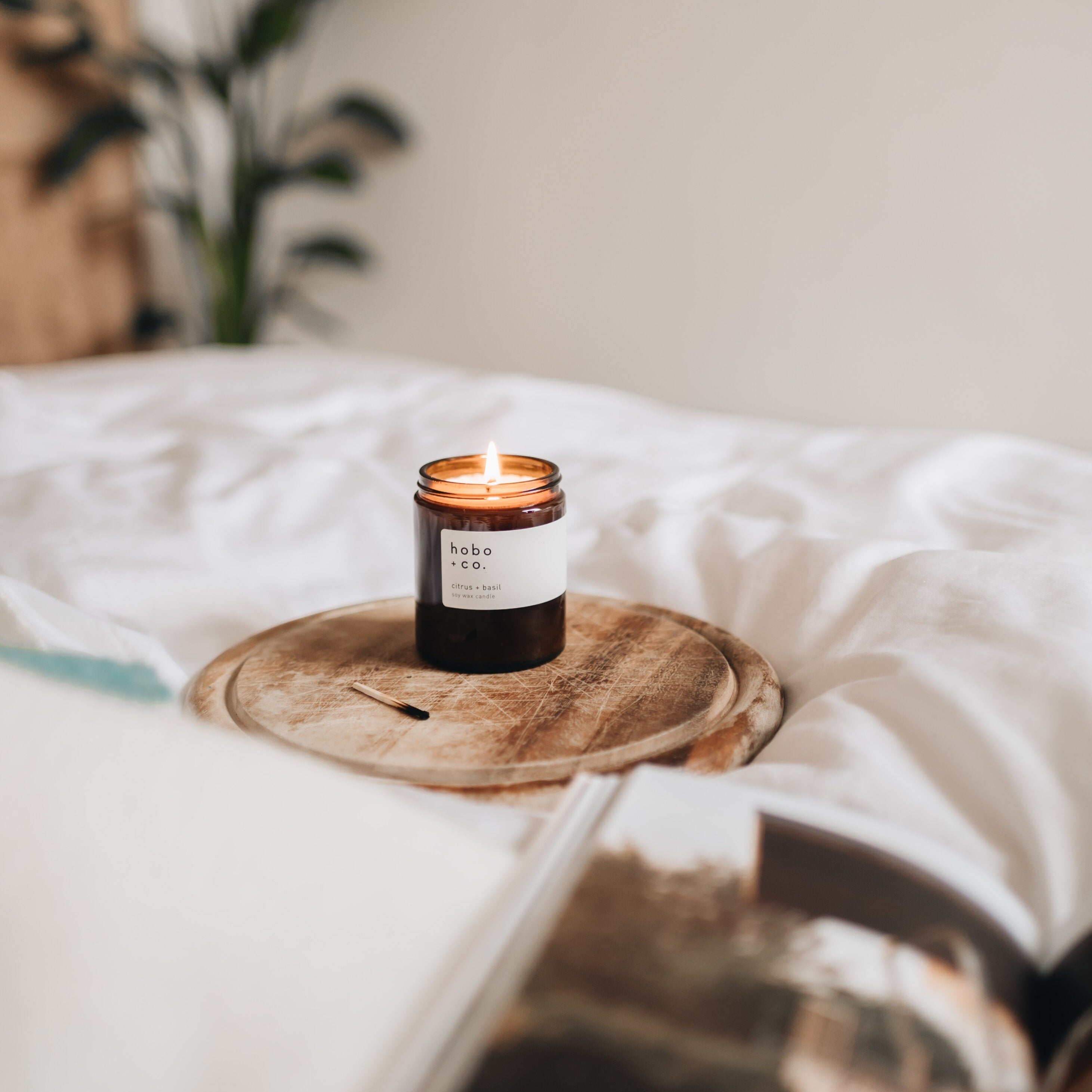 Bloom Medium Aromatherapy Essential Oil Scented Soy Candle