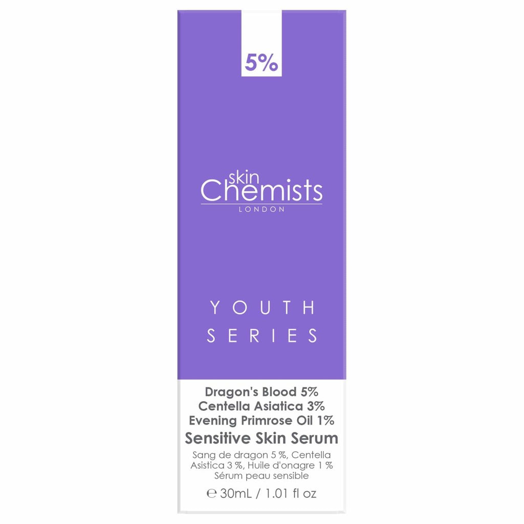 Sensitive Skin Serum Dragon's Blood 5%, Centella Asistica 3%, Evening Primrose Oil 1% 30ml