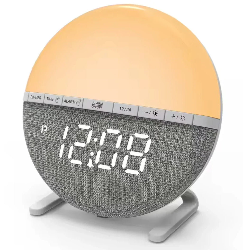 Sunrise simulation wake-up alarm