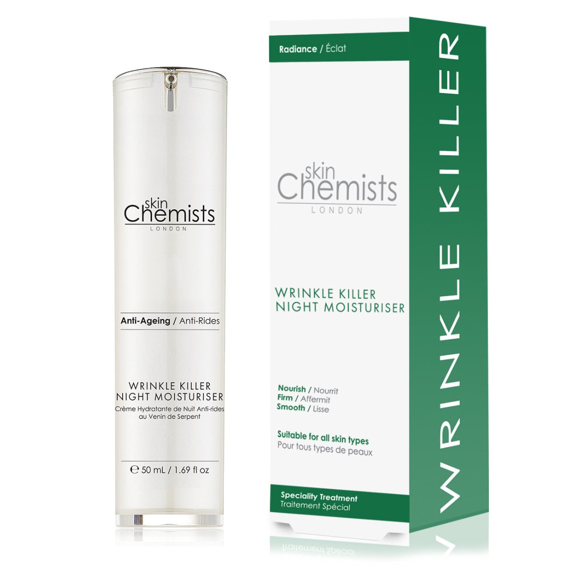 Wrinkle Killer Night Moisturiser 50ml