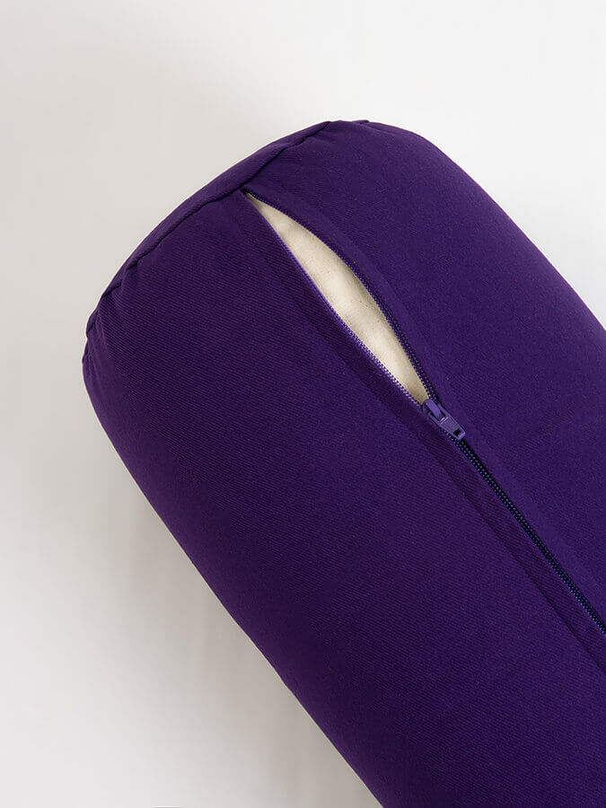 Yoga Studio Organic Cotton Buckwheat Lotus Meditation Bolster Cushion